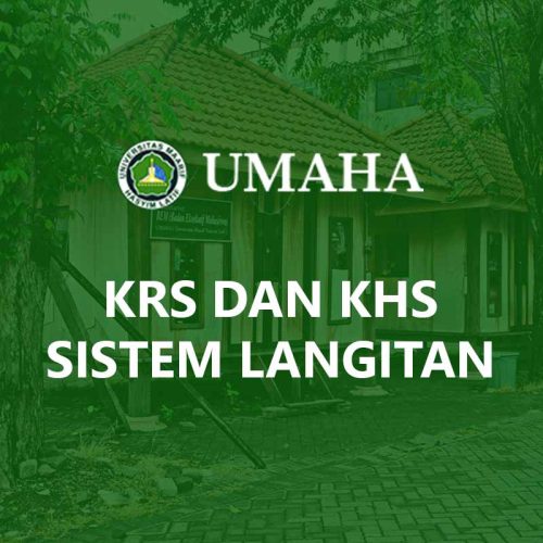 Melakukan KRS dan KHS online di Sistem Langitan UMAHA